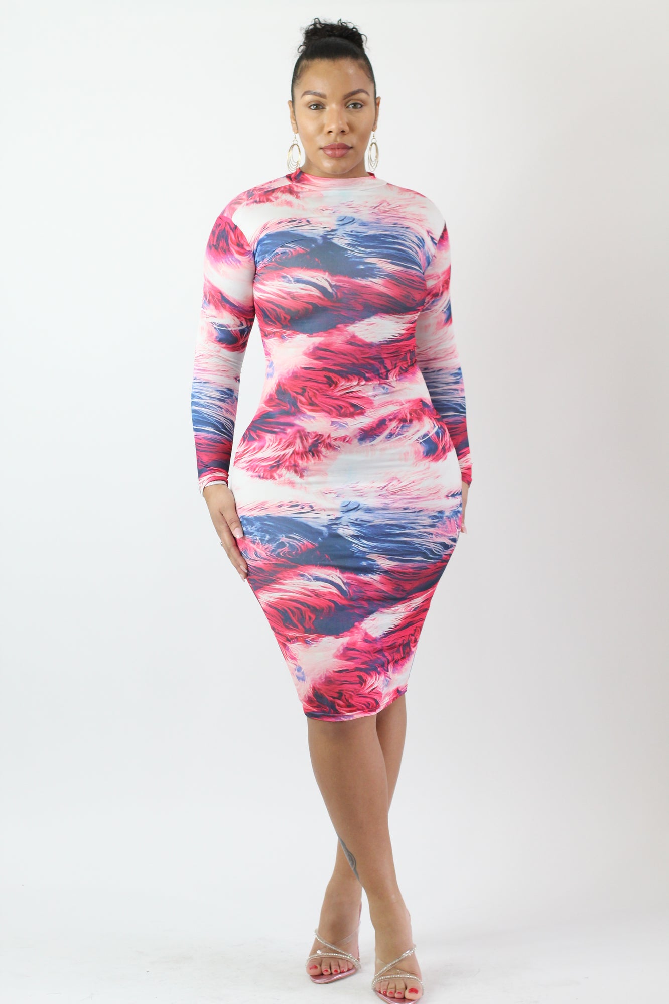 cloud nine midi dress