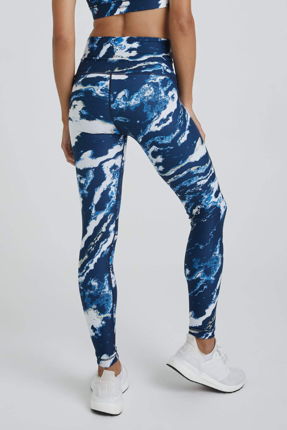 High Waist Leggings Blue Nile Wear It To Heart