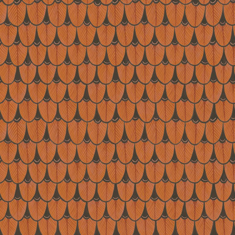 Narina Wallpaper - Burnt Orange - Cole & Son