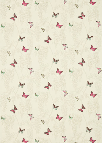 Wisteria & Butterfly Fabric | Sanderson – Mister Smith Interiors