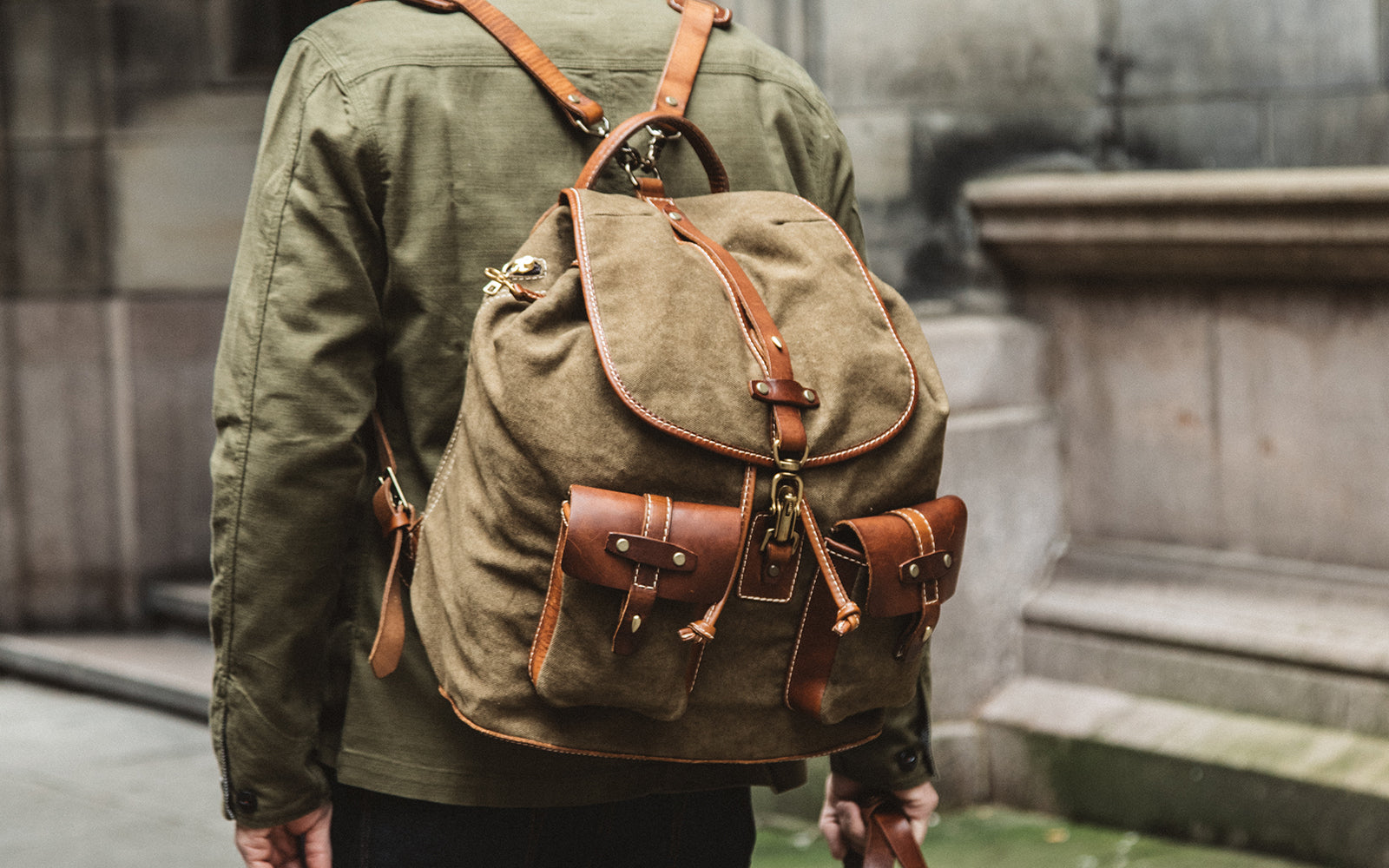 EDINBURGH BACKPACK No. 720 — Coronado Leather