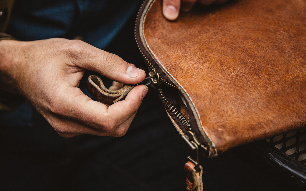 Vintage Stone-Washed Slim Folio No.305 — Coronado Leather