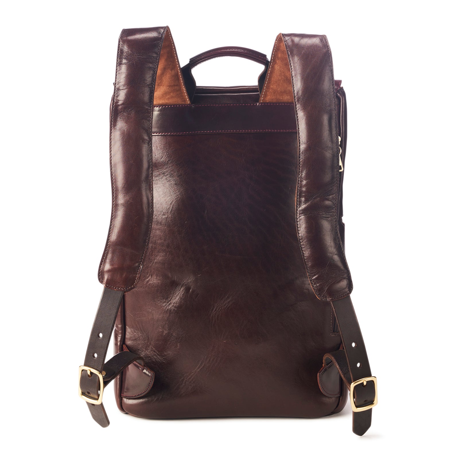 HORSEHIDE x SHELL TOP-ZIP BACKPACK — Coronado Leather