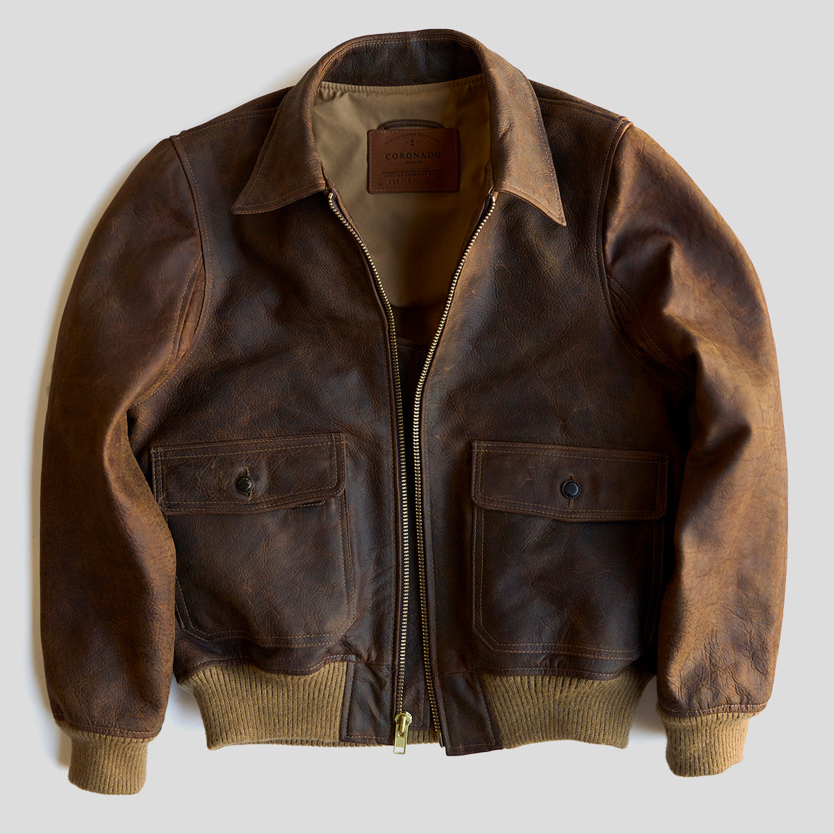 Indy Bison G-1 Flight Jacket — Coronado Leather