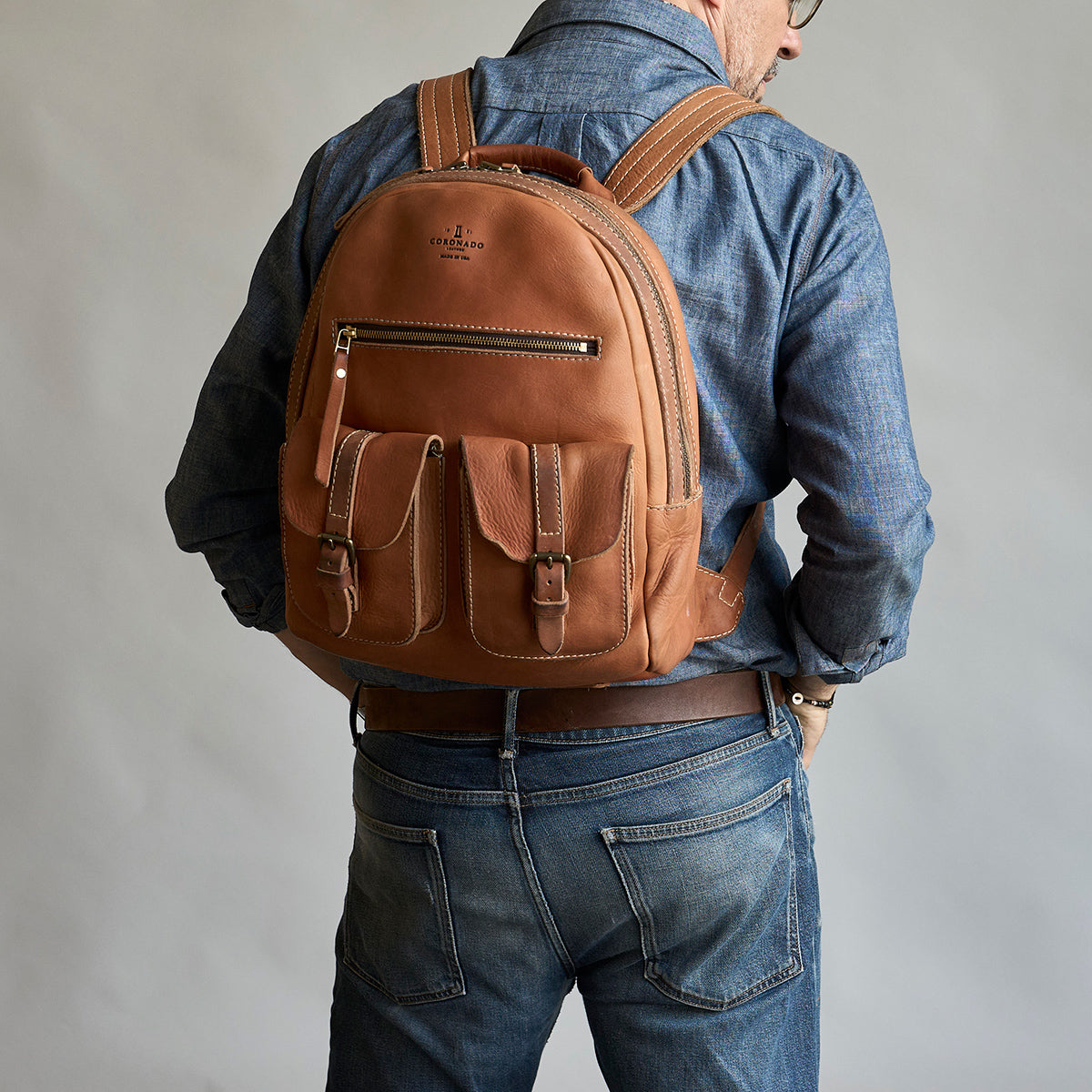 Vintage S.W. Essex Backpack #720 | LE x20 — Coronado Leather