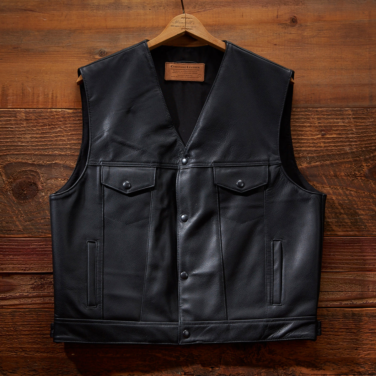 Men's Vest's — Coronado Leather