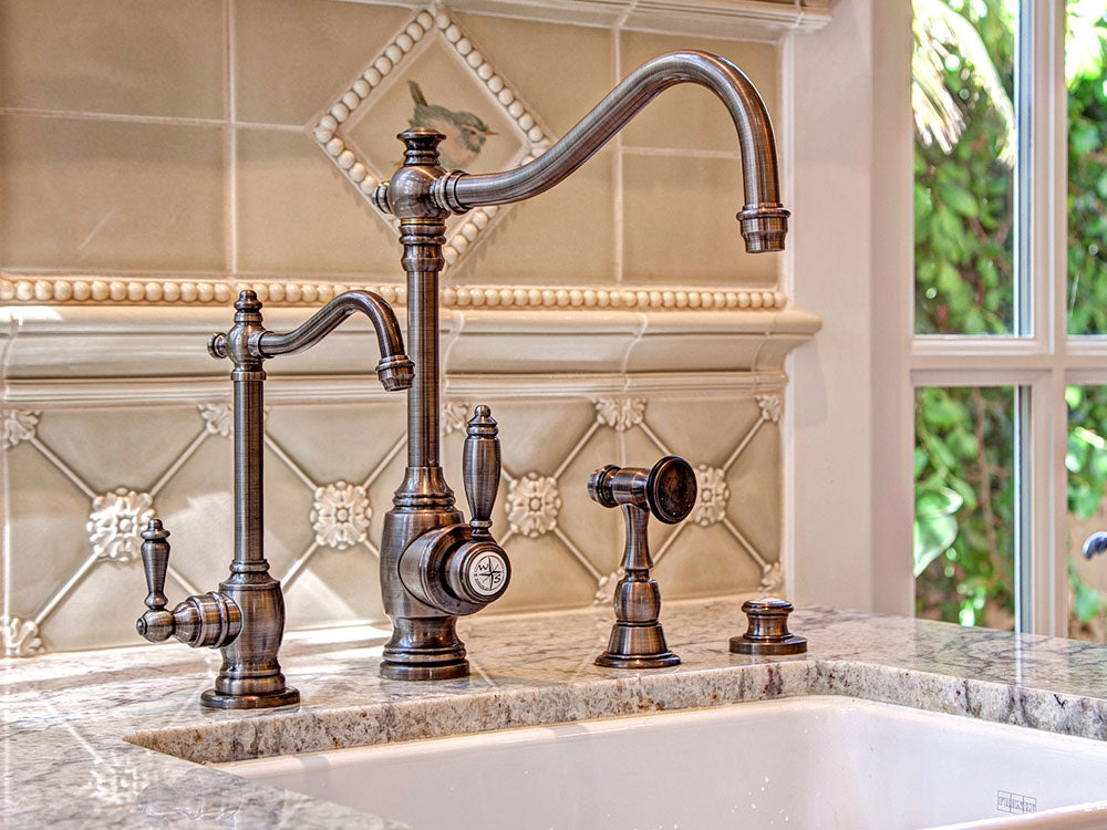 farmhouse bathroom sink faucets