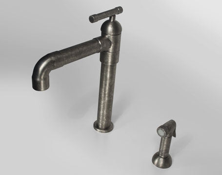 Kitchen Faucet With Swivel Elbow Spout