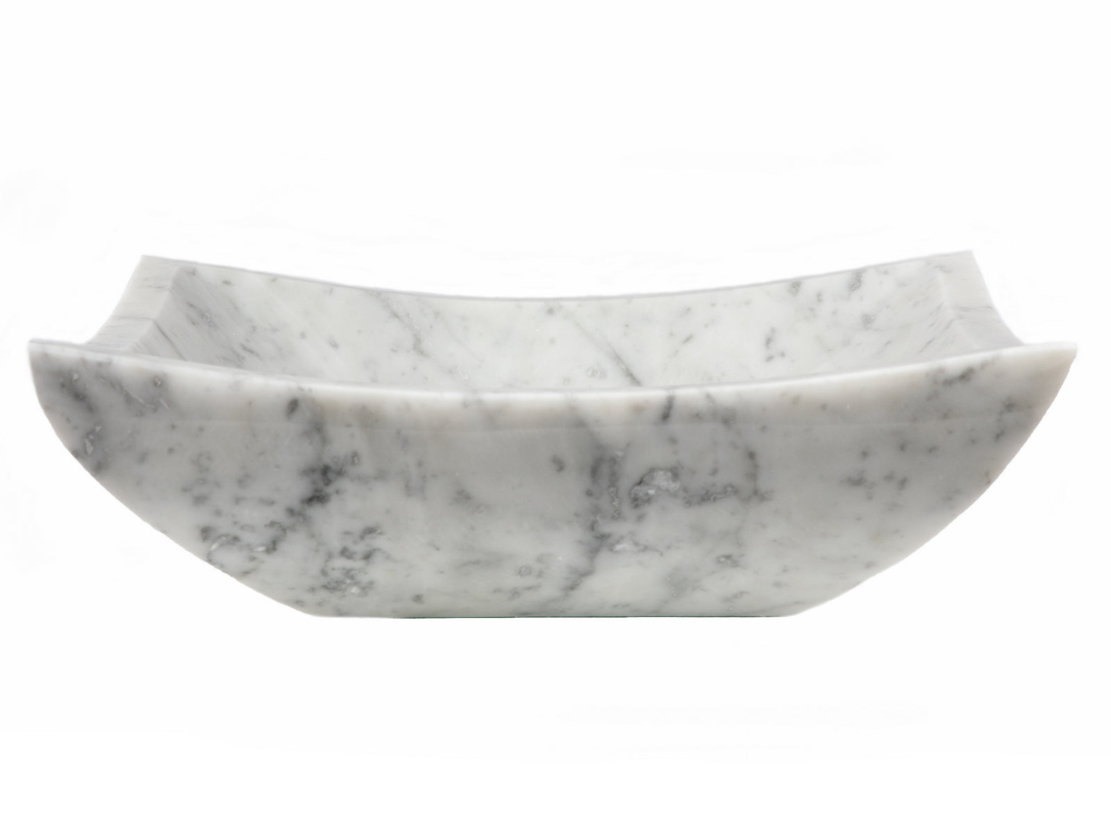 Square Deep Zen Sink Carrara Marble