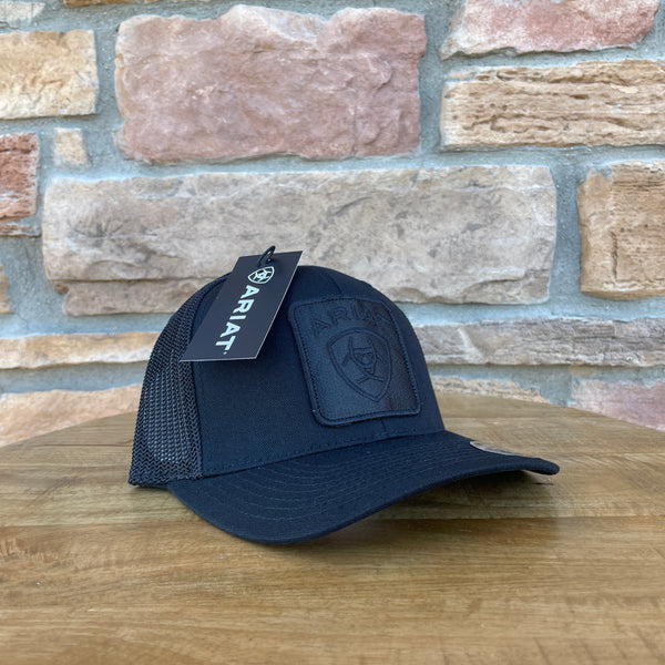 Men’s Ariat Black Logo Cap
