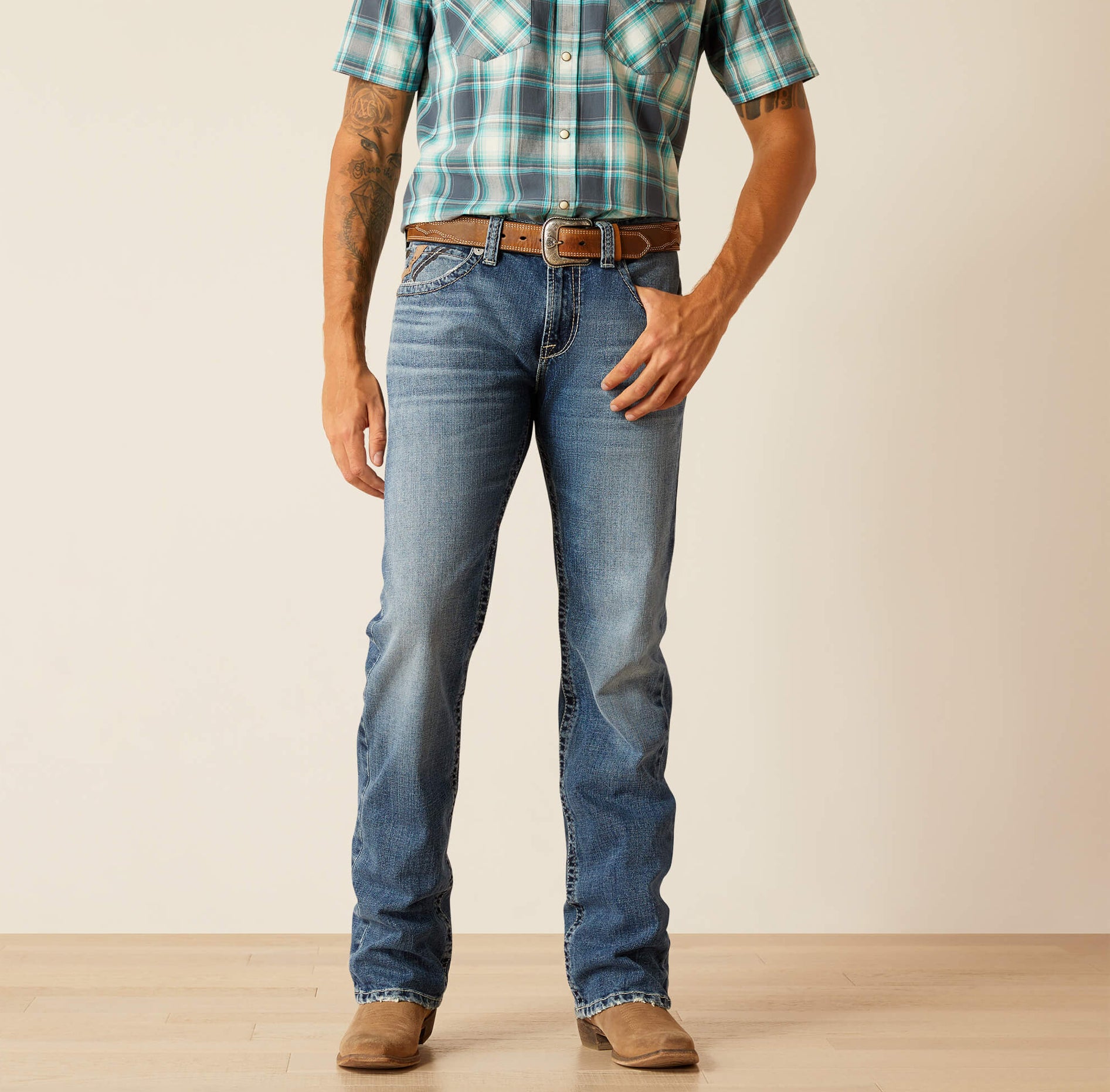 Men's Wrangler Black Bootcut Jeans – Moreno's Wear