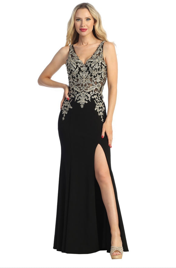 Let's Evening Gowns 7733L – Moreno's Wear