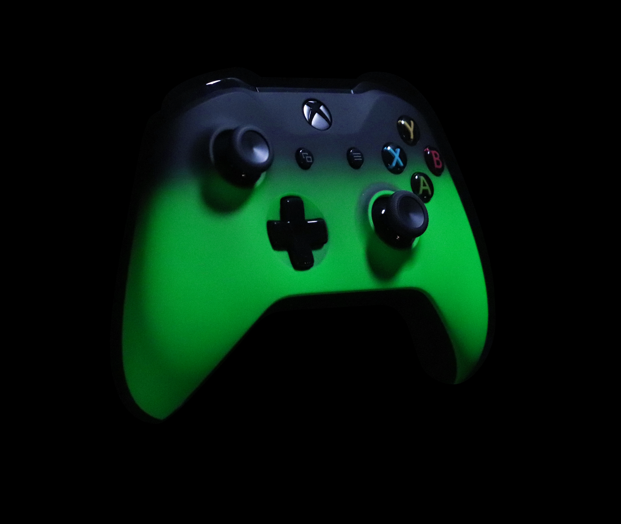 green shadow xbox one controller