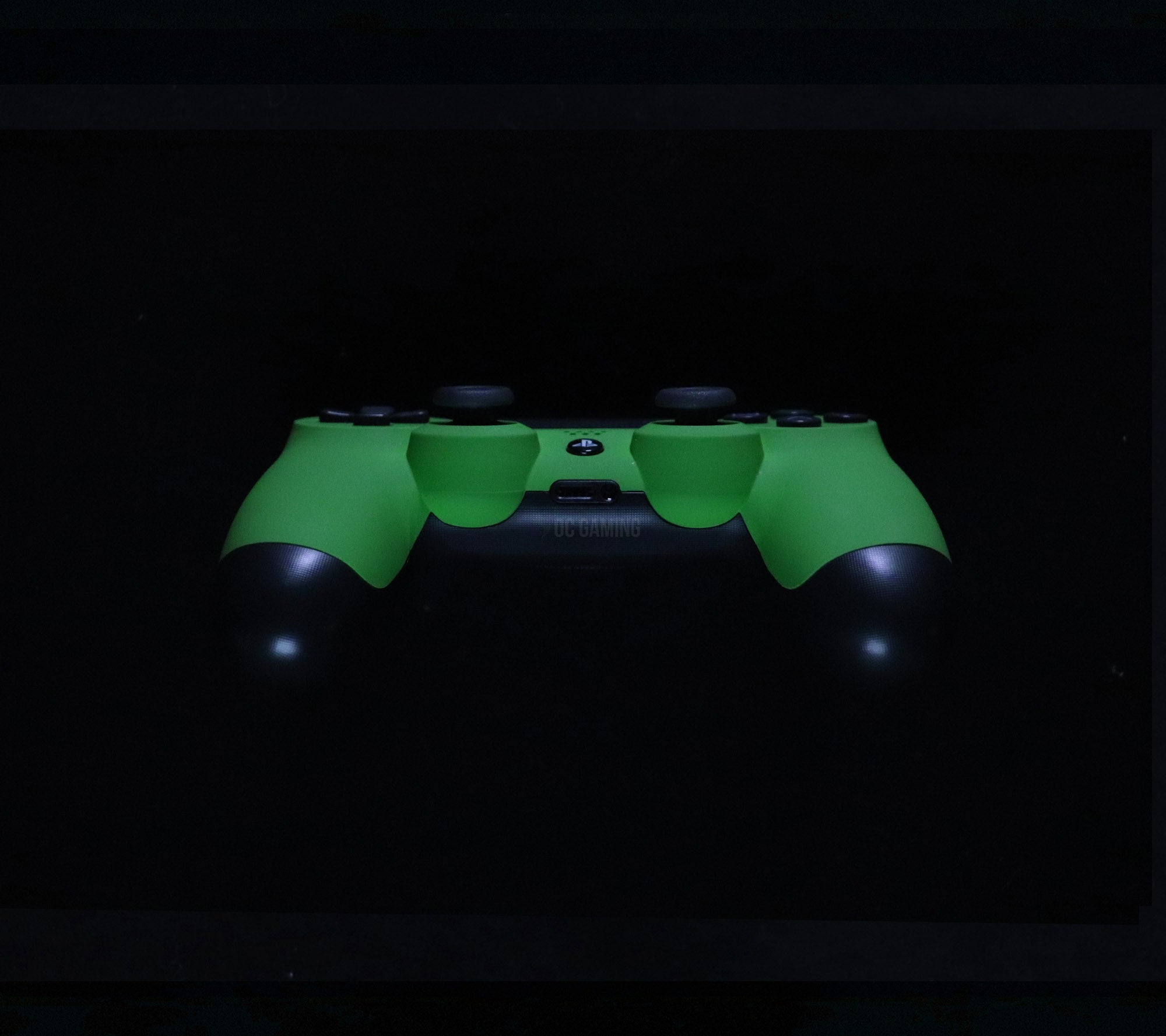 green playstation 4