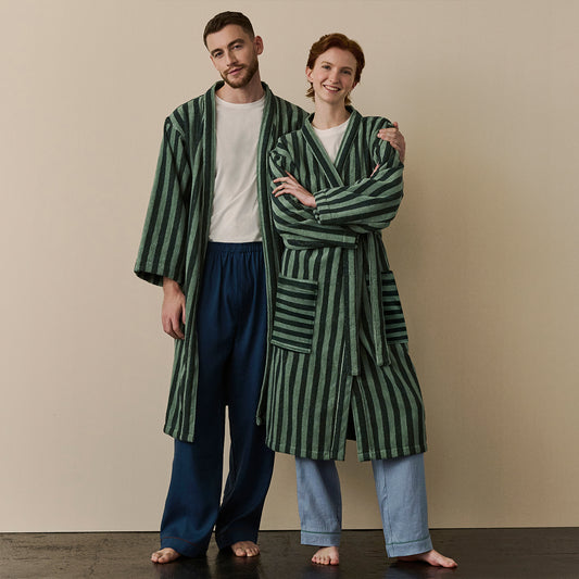 Towelling DB Dressing Gown | Anderson & Sheppard Shop