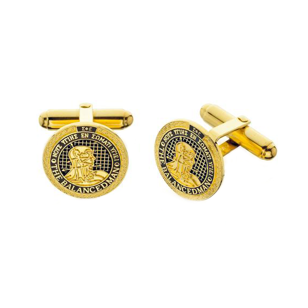 Official SigEp Merchandise - Balanced Man Cufflinks – Official SigEp Store