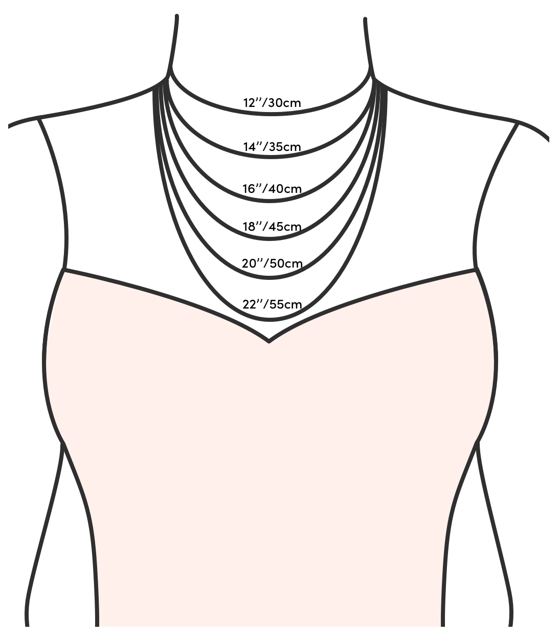 Necklace Size Chart