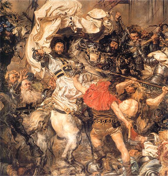 Detail of Matejko's "The Battle of Grunwald"