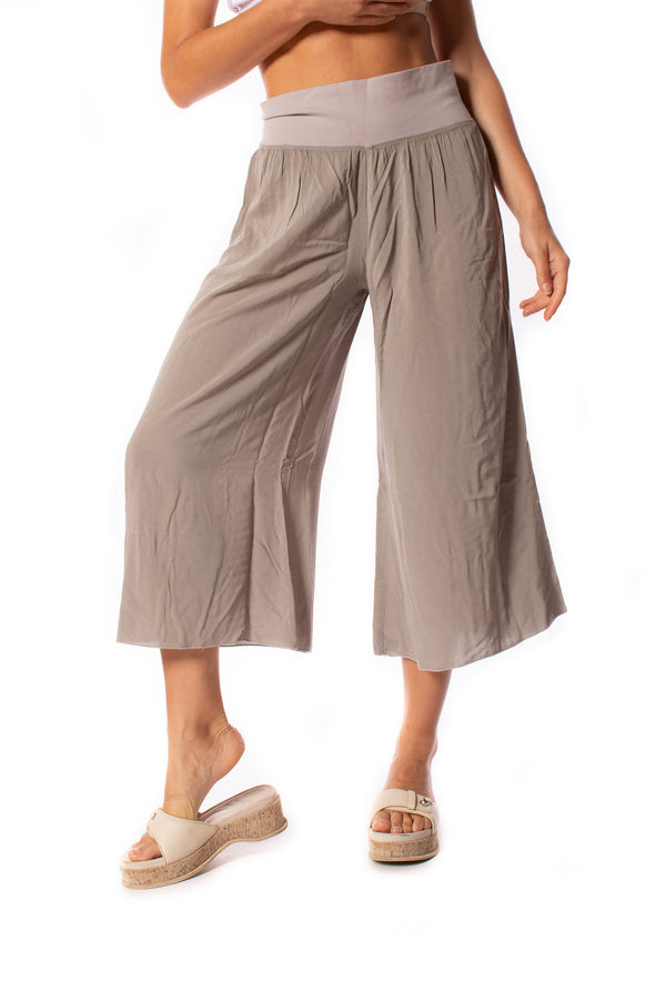 Flat Waist Boho Capri (RV-38, Driftwood) by Hard Tail Forever - Londo  Lifestyle