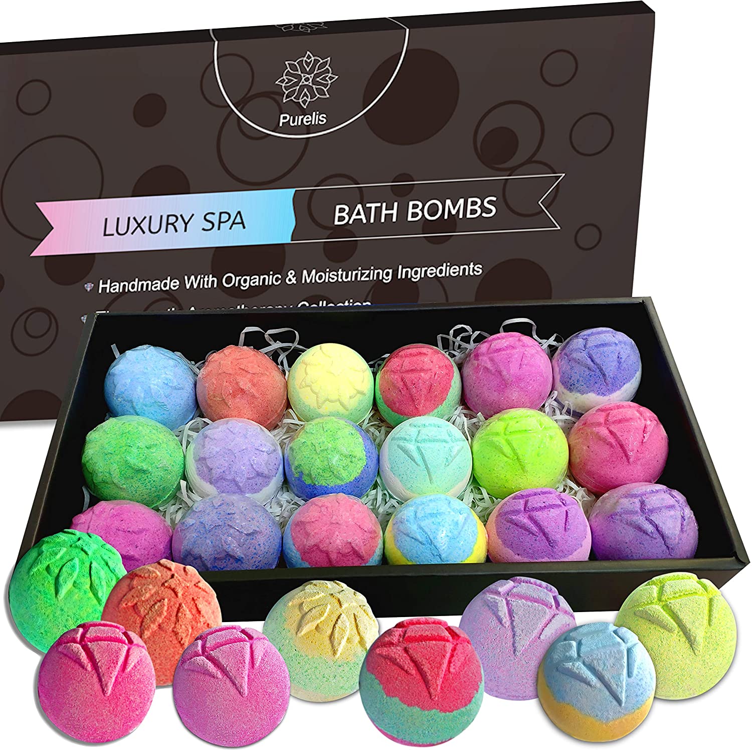 spa naturals luxury collection bath bombs