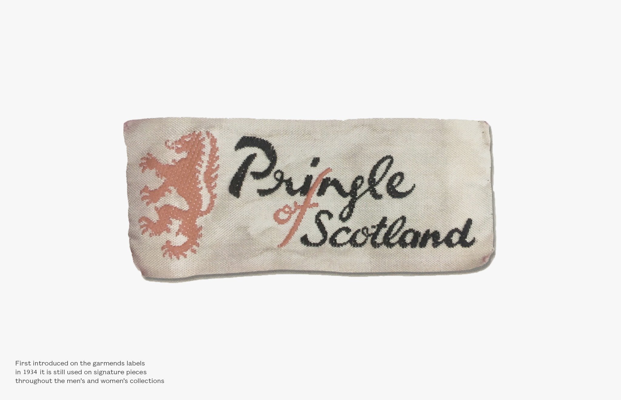 Pringle Vintage Label