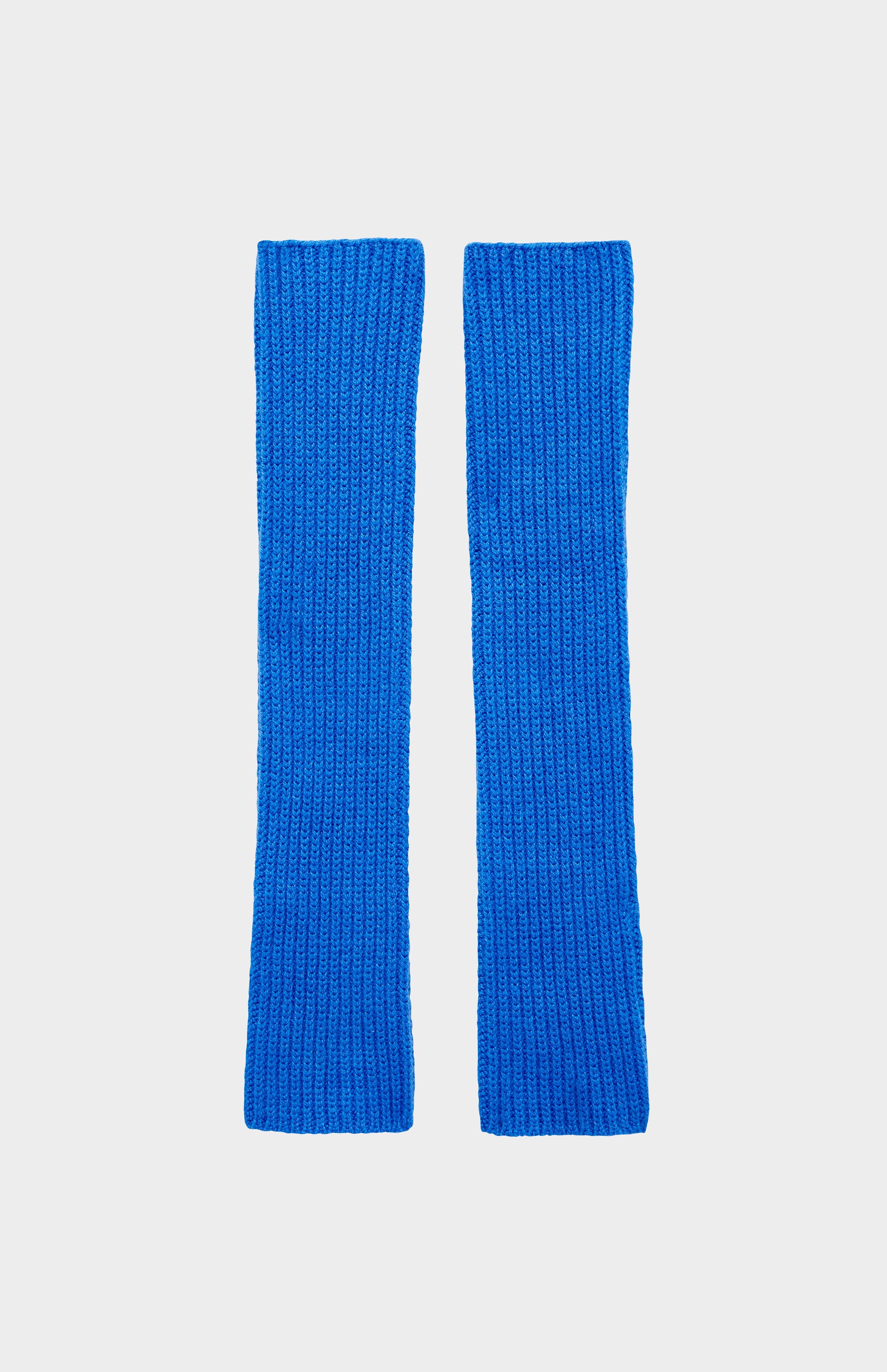 Cosy Cashmere Leg Warmers In Sapphire Blue