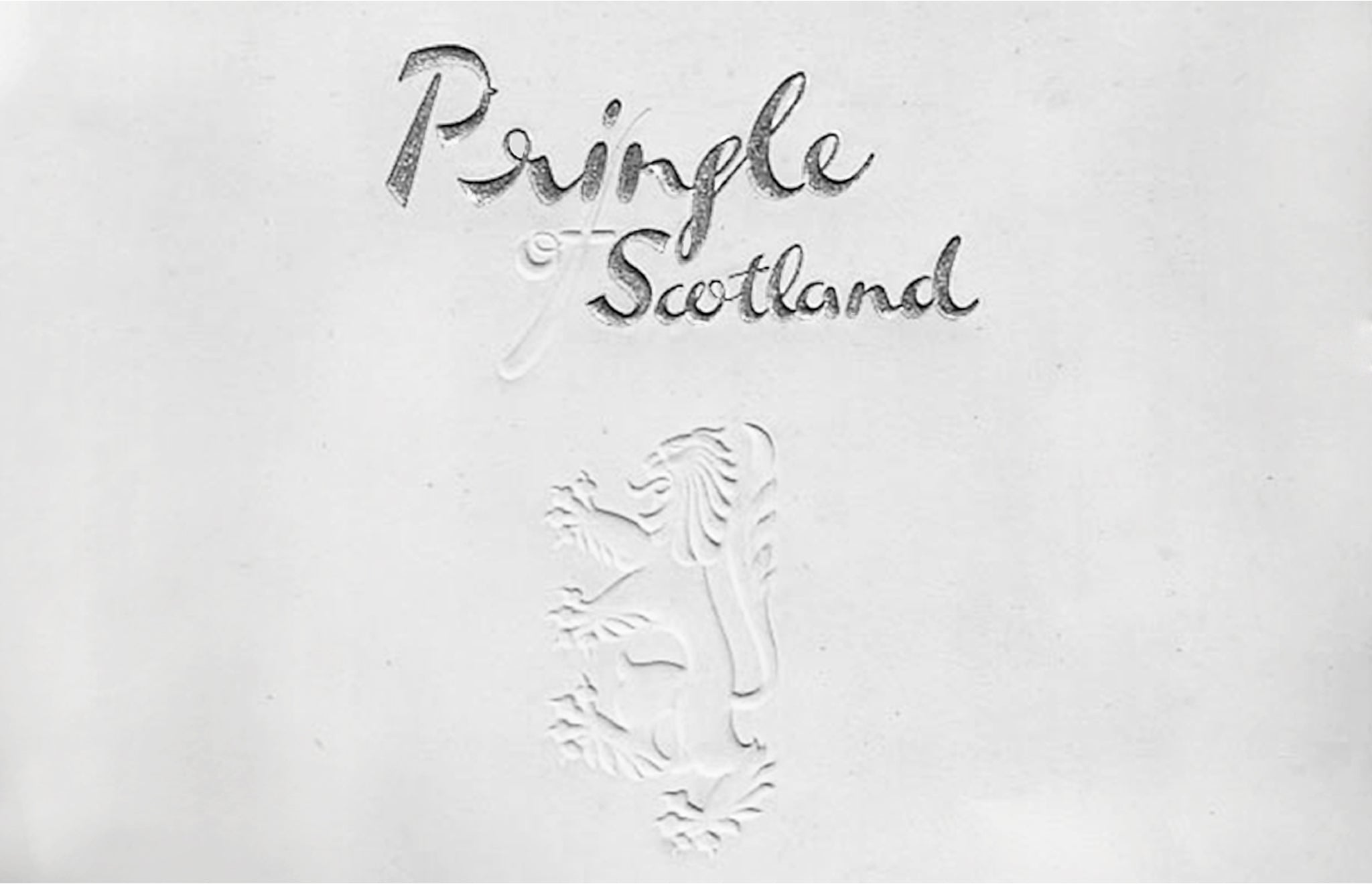 Vintage Pringle of Scotland Stationery
