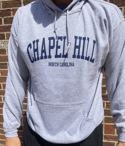 Champion Arched Carolina UNC Sweatshirt - The Shrunken Head Carolina Blue / L