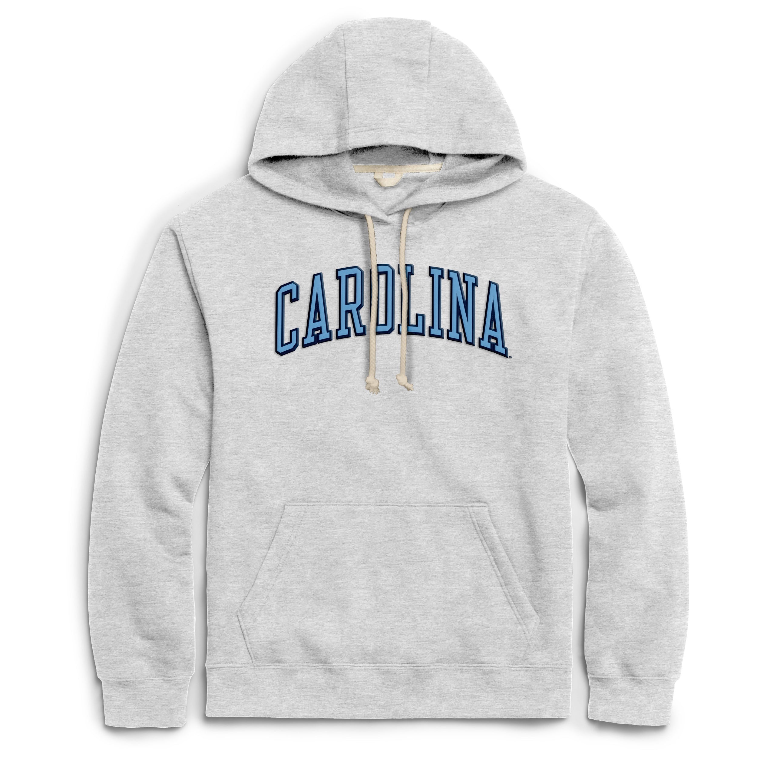 White North Carolina Embroidered Hoodie Sweatshirt by League