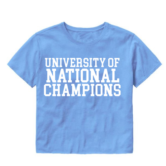 Believe University National Champion Shirt | Black