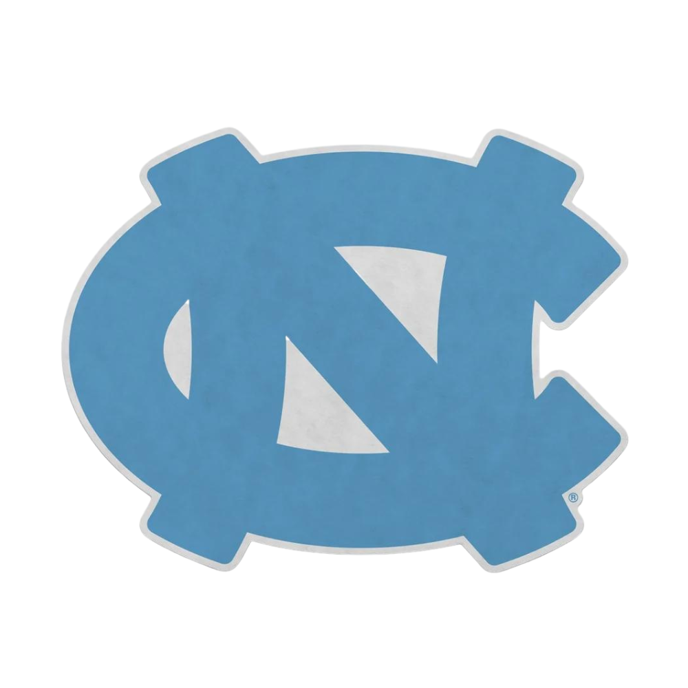 UNC Logo Shaped Felt Pennant – Shrunken Head