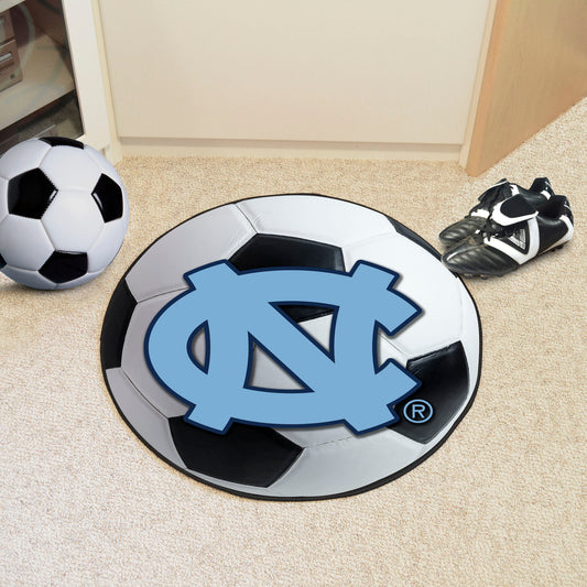 Officially Licensed NCAA North Carolina Tar Heels NC Logo Football Rug