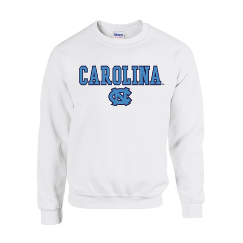 North Carolina Tar Heels Vantage UNC Classic Laser Crewneck Sweatshirt ...