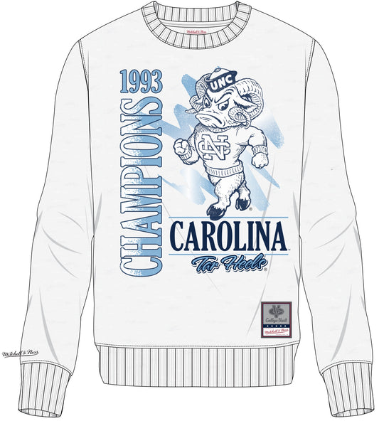 Champion Arched Carolina UNC Sweatshirt - The Shrunken Head Carolina Blue / L