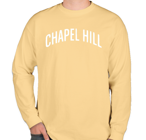 yellow comfort colors sweatshirt