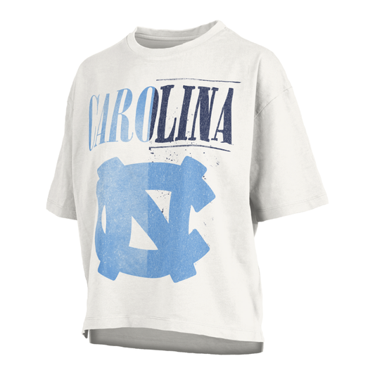 Carolina Tar Heels Vintage Oversize T-Shirt Split UNC Logo Design –  Shrunken Head