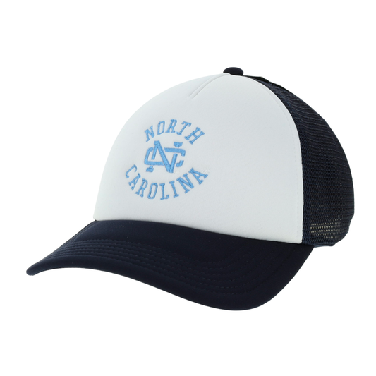 North Carolina Tar Heels Legacy Relaxed Twill Trucker Adjustable Hat - Navy