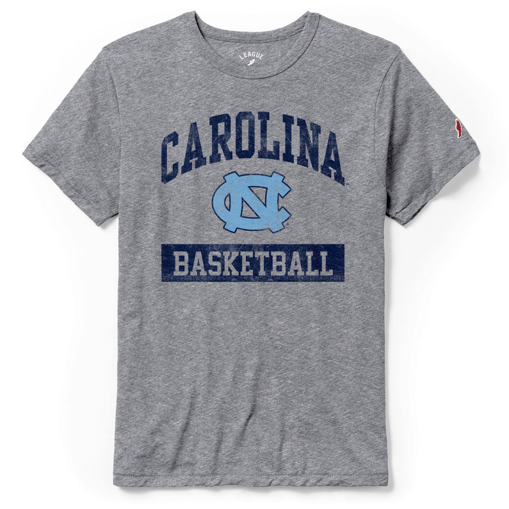 Vintage Grey UNC Basketball T-Shirt 