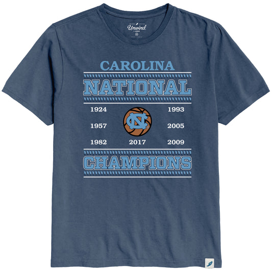 University of National Champions T-Shirt Classic by Shrunken Head 2x