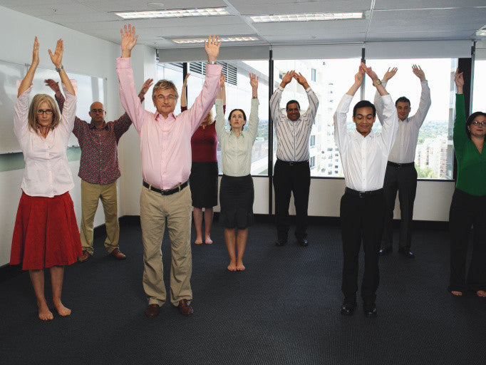 Stress Relieving Yoga at Work