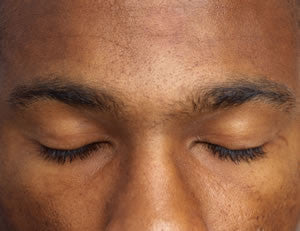 Man Meditating for Stress Relief