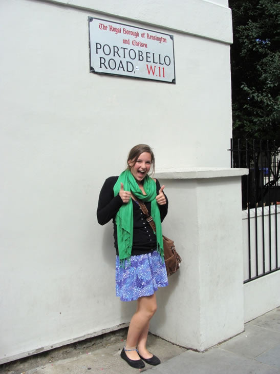 Portobello Road in London