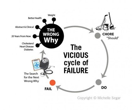 Dr. Michelle Segar cycle of failure
