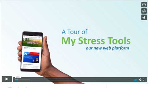 My Stress Tool Tour