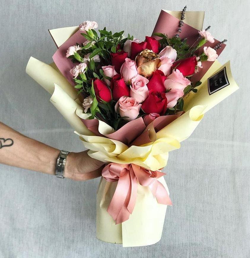 Hidden Garden Roses Bouquet Ipoh Delivery Only Giftr