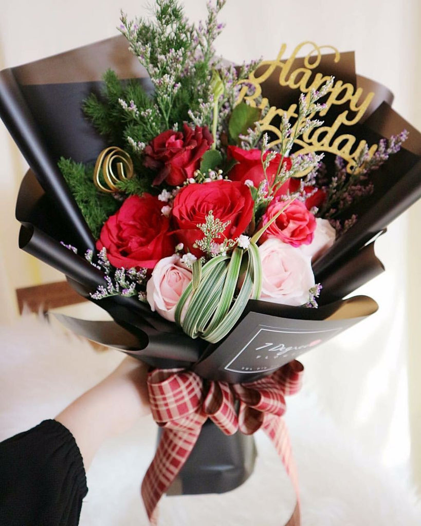 Happy Birthday Bouquet | Giftr - Malaysia's Leading Online ...