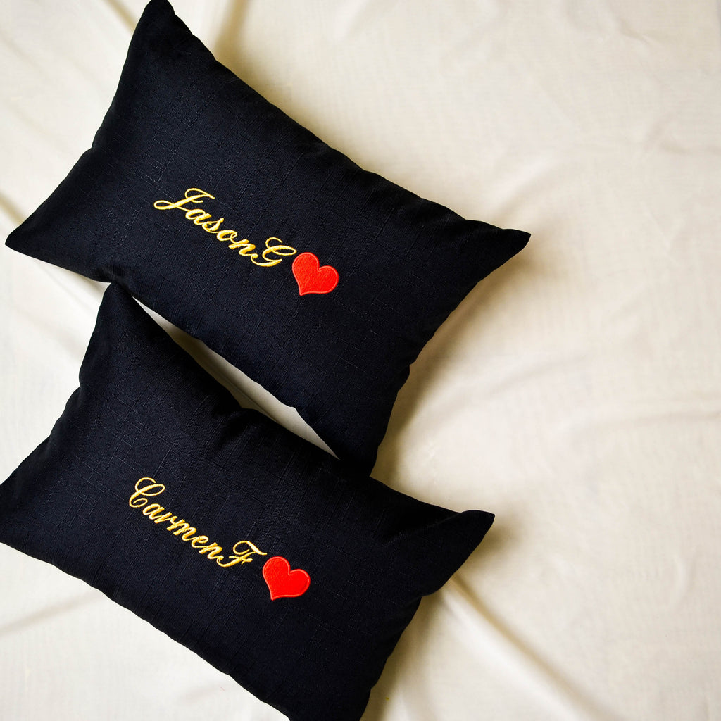Valentine S Special Personalised Couple Pillow Linen 2 Pillows