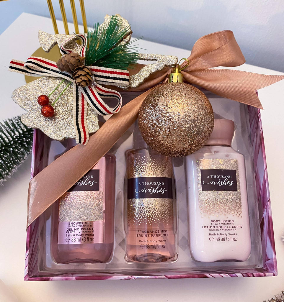 Christmas 2020 Bath Body Works A Thousand Wishes Trio Gift Box Set Giftr Malaysia S Leading Online Gift Shop