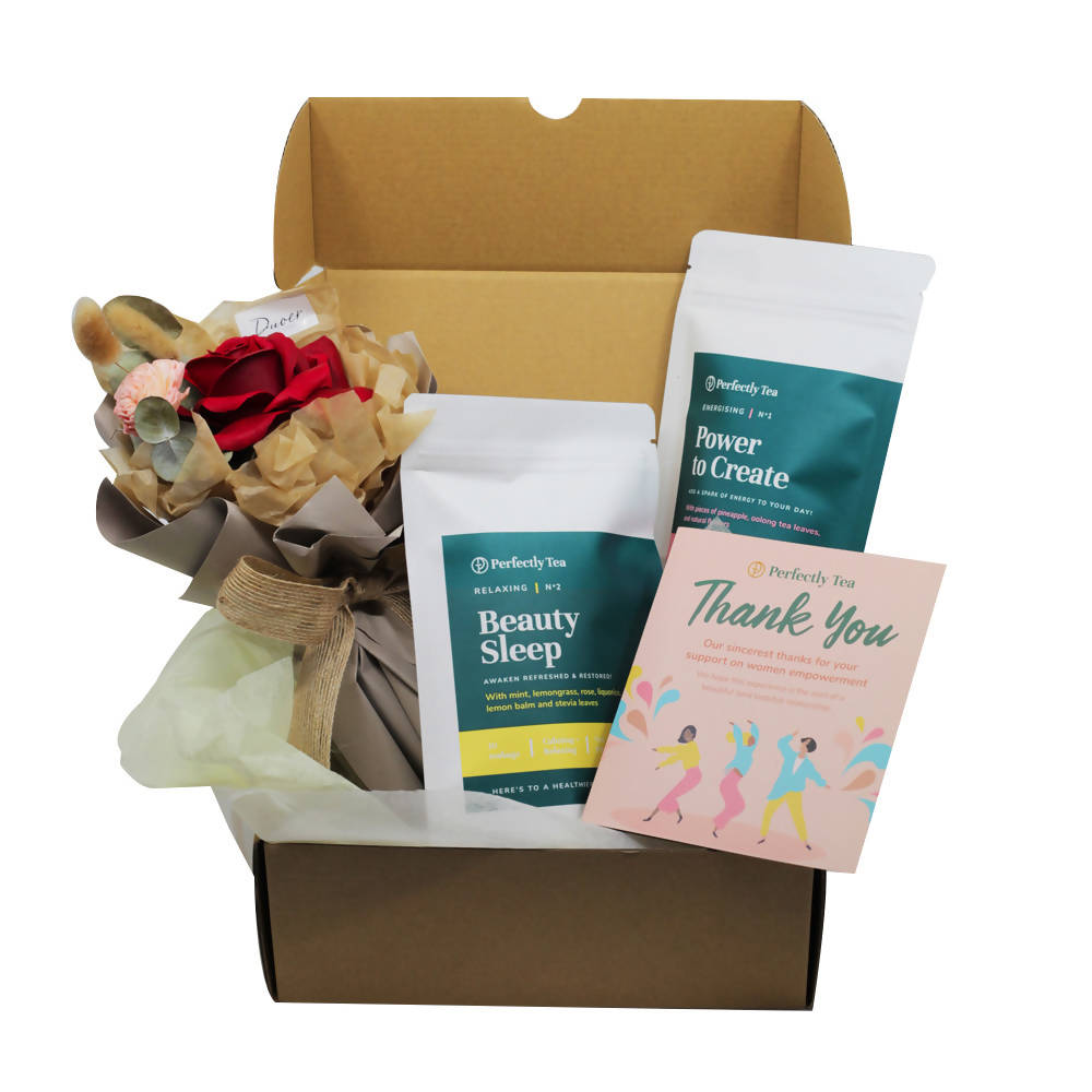 Blossoms and Tea Gift Set Giftr Malaysia's Leading