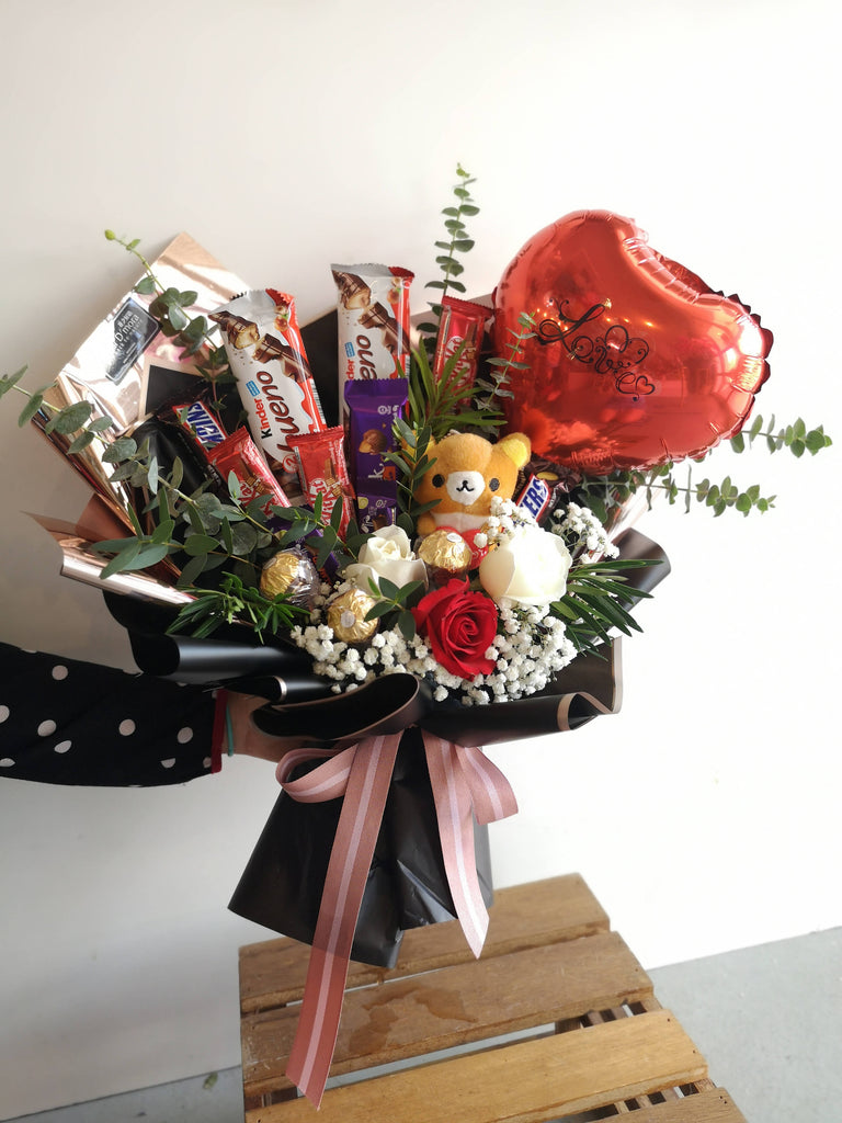 Chocolate Bouquet 4 - Foryou Flowers, Penang Florist